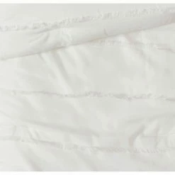 Buy ⌛ Christian Siriano Kristen Duvet Cover Set White ✔️