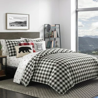 Wholesale π Black Mountain Plaid Duvet Cover Set - Eddie Bauer β¨ 3 Wholesale π Black Mountain Plaid Duvet Cover Set - Eddie Bauer β¨ - Image 3