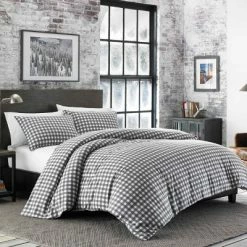 Hot Sale 🎉 Gray Preston Duvet Cover Set - Eddie Bauer 👏 -Bedding Sets & Collections Sales Shop unnamed file 11256