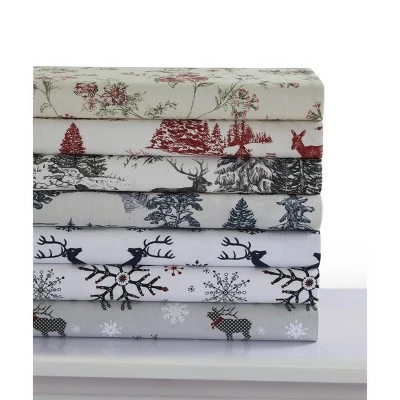 Flash Sale ❤️ Dollhouse Floral Heavyweight Cotton Flannel Oversized Duvet Set - Tribeca Living Multicolored ❤️ 2 Flash Sale ❤️ Dollhouse Floral Heavyweight Cotton Flannel Oversized Duvet Set - Tribeca Living Multicolored ❤️ - Image 2