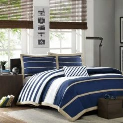Flash Sale 👍 Mi Zone Blue Cody Duvet Cover Set 🧨 -Bedding Sets & Collections Sales Shop unnamed file 11366
