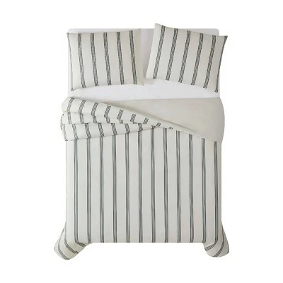 Brand new π Truly Soft Everyday Millenial Stripe Duvet Cover Set π 2 Brand new π Truly Soft Everyday Millenial Stripe Duvet Cover Set π - Image 2