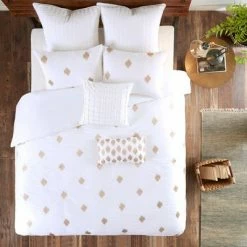 Cheap 🌟 Ink+Ivy 3pc Stella Dot Cotton Duvet Cover Mini Set Copper 🛒 -Bedding Sets & Collections Sales Shop unnamed file 11435