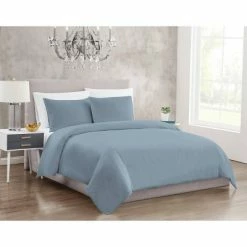 Cheap 👍 300 Thread Count Cotton Sateen Duvet Set - Christian Siriano NY Dark Gray 🎁 -Bedding Sets & Collections Sales Shop unnamed file 11492