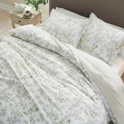 Best deal π Lindy Duvet Cover Set - Laura Ashley Green π 4 Best deal π Lindy Duvet Cover Set - Laura Ashley Green π - Image 4