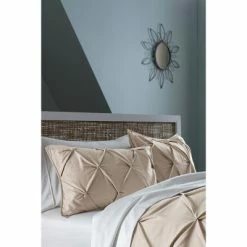 Deals ⭐ White Pinched Pleat Comforter Set (Full/Queen) 3pc - Threshold™ 👏 -Bedding Sets & Collections Sales Shop unnamed file 1169