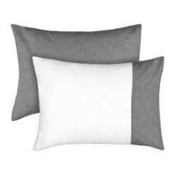 Cheap 🧨 Vue Kinsley Chambray Colorblock Duvet Cover Set Black 🎁 -Bedding Sets & Collections Sales Shop unnamed file 11721