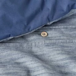 Cheap 👍 Reese Organic Cotton Oversized Duvet Set - Clean Spaces Indigo 👏 -Bedding Sets & Collections Sales Shop unnamed file 11777