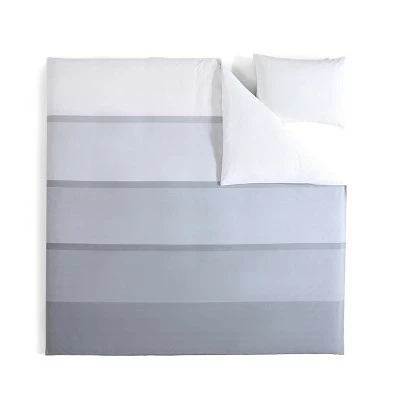 Discount π Tronka Stripe Duvet Cover Set Gray - City Scene π€© 2 Discount π Tronka Stripe Duvet Cover Set Gray - City Scene π€© - Image 2