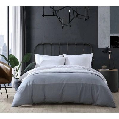 Discount π Tronka Stripe Duvet Cover Set Gray - City Scene π€© 4 Discount π Tronka Stripe Duvet Cover Set Gray - City Scene π€© - Image 4