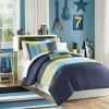Deals 👏 Mi Zone Maverick Twin/Twin Extra Long 3pc Duvet Cover Set Navy ⭐