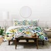 Outlet ✨ Marta Barragan Camarasa Brushstrokes Art Duvet Set - Deny Designs Multicolored 🧨