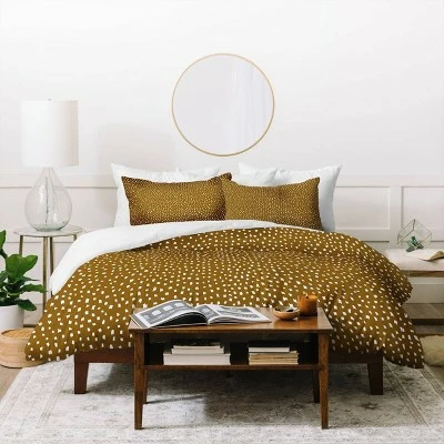 Cheapest 𧨠Iveta Abolina Dijon Sprinkle Duvet Set - Deny Designs Brown π₯ 1 Cheapest 𧨠Iveta Abolina Dijon Sprinkle Duvet Set - Deny Designs Brown π₯