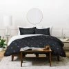 Cheap 🎁 Holli Zollinger Palma Dark Duvet Cover & Sham Set - Deny Designs 🎉