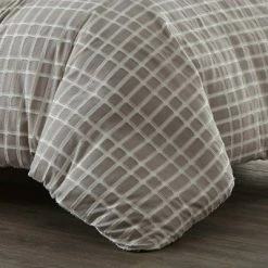 Promo 💯 City Scene Full/Queen Sherman Duvet Cover Set Gray 🧨 -Bedding Sets & Collections Sales Shop unnamed file 12177