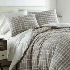 Promo 💯 City Scene Full/Queen Sherman Duvet Cover Set Gray 🧨 -Bedding Sets & Collections Sales Shop unnamed file 12180