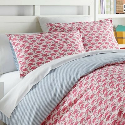 Hot Sale π Flamingo Duvet Set Enamel Pink - Poppy & Fritz β 3 Hot Sale π Flamingo Duvet Set Enamel Pink - Poppy & Fritz β - Image 3