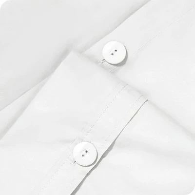 Brand new π 400 Thread Count Organic Cotton Percale Duvet Cover and Sham Set by Bare Home π₯ 2 Brand new π 400 Thread Count Organic Cotton Percale Duvet Cover and Sham Set by Bare Home π₯ - Image 2