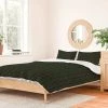 Buy 🛒 Pine Needle Checkered Duvet Set - Deny Designs Green 💯