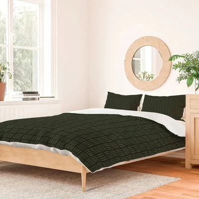 Buy π Pine Needle Checkered Duvet Set - Deny Designs Green π― 1 Buy π Pine Needle Checkered Duvet Set - Deny Designs Green π―