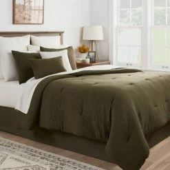 Discount 👍 Fuller Micro Texture Comforter & Sham Bedding Set - Threshold™ White ✔️