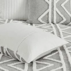 Top 10 👏 Ink+Ivy Hayes Chenille Cotton Duvet Set Gray 🔥 -Bedding Sets & Collections Sales Shop unnamed file 12220