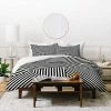 Buy 🛒 Three Of The Possessed Dazzle New York Duvet Set - Deny Designs Black/white ⌛