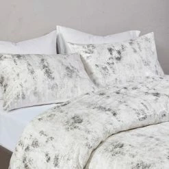 Coupon 🤩 Pearl Metallic Printed Velvet 3pc Duvet Set - CosmoLiving by Cosmopolitan Ivory 🔔 -Bedding Sets & Collections Sales Shop unnamed file 12297