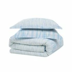 Budget 🛒 Brooklyn Loom Trevor Comforter Set Blue/white 👍