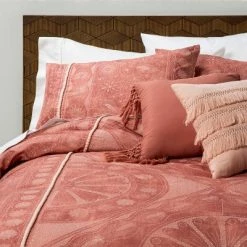 Flash Sale 😍 Jessamine Pom Trimmed Comforter Set Rose - Opalhouse™ 🛒 -Bedding Sets & Collections Sales Shop unnamed file 1234