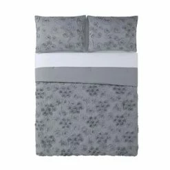 Coupon 🌟 Christian Siriano Pretty Petals Duvet Cover Set Gray 🔔 -Bedding Sets & Collections Sales Shop unnamed file 12392