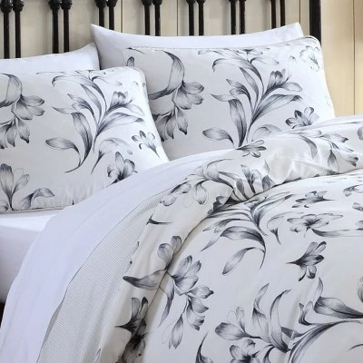 Cheap π€© Kentville Floral Duvet Cover Set - Stone Cottage Charcoal Gray π 2 Cheap π€© Kentville Floral Duvet Cover Set - Stone Cottage Charcoal Gray π - Image 2