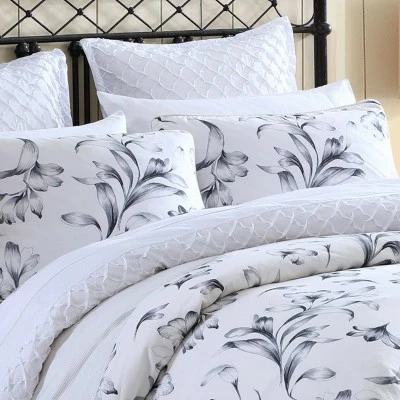 Cheap π€© Kentville Floral Duvet Cover Set - Stone Cottage Charcoal Gray π 3 Cheap π€© Kentville Floral Duvet Cover Set - Stone Cottage Charcoal Gray π - Image 3