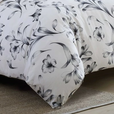 Cheap π€© Kentville Floral Duvet Cover Set - Stone Cottage Charcoal Gray π 6 Cheap π€© Kentville Floral Duvet Cover Set - Stone Cottage Charcoal Gray π - Image 6