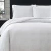 Best Pirce 🔥 Herringbone Flannel Duvet Cover Set - London Fog White/gray 🎉