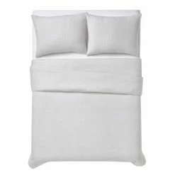 Best Pirce 🔥 Herringbone Flannel Duvet Cover Set - London Fog White/gray 🎉 -Bedding Sets & Collections Sales Shop unnamed file 12425