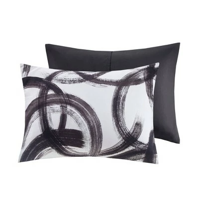 Deals π CosmoLiving By Cosmopolitan Anaya Cotton Printed 3pc Duvet Set Black/white π 12 Deals π CosmoLiving By Cosmopolitan Anaya Cotton Printed 3pc Duvet Set Black/white π - Image 12