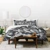 Cheap 🤩 Marta Barragan Camarasa Jungle Duvet Set - Deny Designs Black/white ❤️