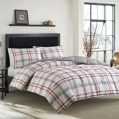 Cheap π€© Portage Bay Plaid Duvet Cover And Sham Set Silver - Eddie Bauer® β 1 Cheap π€© Portage Bay Plaid Duvet Cover And Sham Set Silver - Eddie Bauer® β