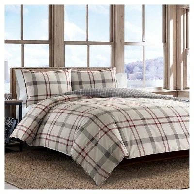 Cheap π€© Portage Bay Plaid Duvet Cover And Sham Set Silver - Eddie Bauer® β 4 Cheap π€© Portage Bay Plaid Duvet Cover And Sham Set Silver - Eddie Bauer® β - Image 4