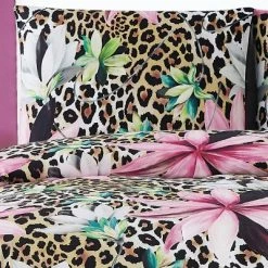 Best deal 🔥 Christian Siriano 3pc Tahiti Floral Duvet Cover Set Brown/Pink 🎁 -Bedding Sets & Collections Sales Shop unnamed file 12590