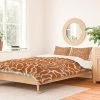 New 👏 Beshka Kueser Abundance Duvet Set - Deny Designs Rust ✨