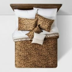 Top 10 ❤️ Cassina Leopard Velvet Comforter Set Brown - Opalhouse™ 👏