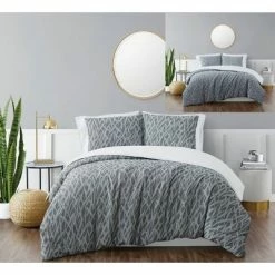 Coupon 👏 3pc Honey Waffle Duvet Set - Brooklyn Loom Gray ✔️ -Bedding Sets & Collections Sales Shop unnamed file 12668
