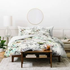 Best reviews of 💯 Pattern State Camp Floral Duvet Set - Deny Designs 👏
