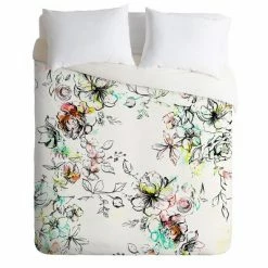 Best reviews of 💯 Pattern State Camp Floral Duvet Set - Deny Designs 👏 -Bedding Sets & Collections Sales Shop unnamed file 12707