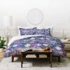 Best Sale 🛒 Schatzi Brown Gillian Floral Duvet Set - Deny Designs 👍