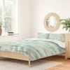 Flash Sale 😍 Abstract Jacqueline Maldonado Duvet Cover Set Sage - Deny Designs ✔️