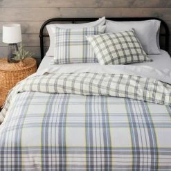Cheapest 💯 Merrick Printed Flannel Duvet Cover Set - Martha Stewart 👍 -Bedding Sets & Collections Sales Shop unnamed file 12903
