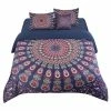 Best Sale 😍 5 Pcs Polyester Bohemian Bedding Sets King Red - PiccoCasa 🎉